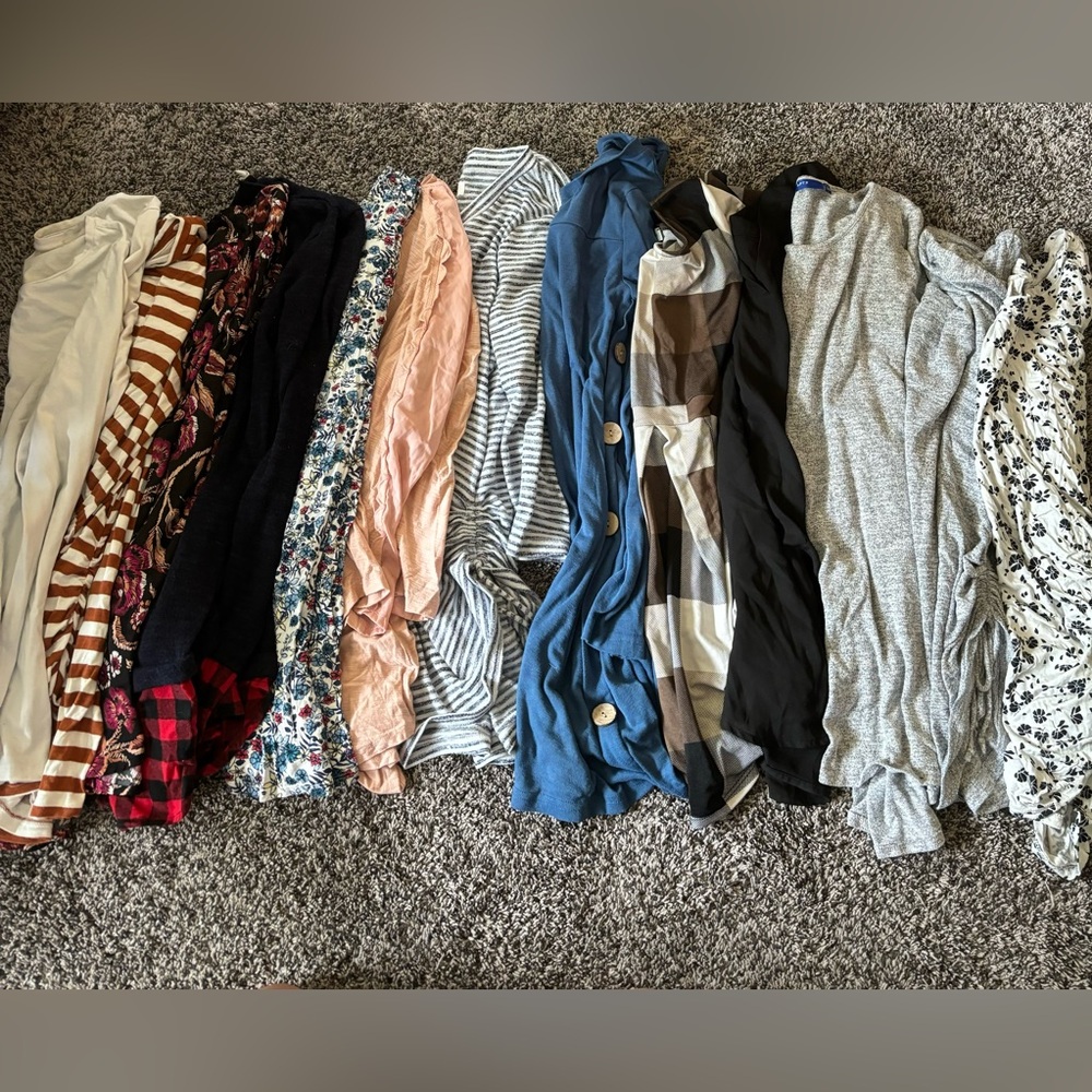 Maternity long sleeve shirts bundle
